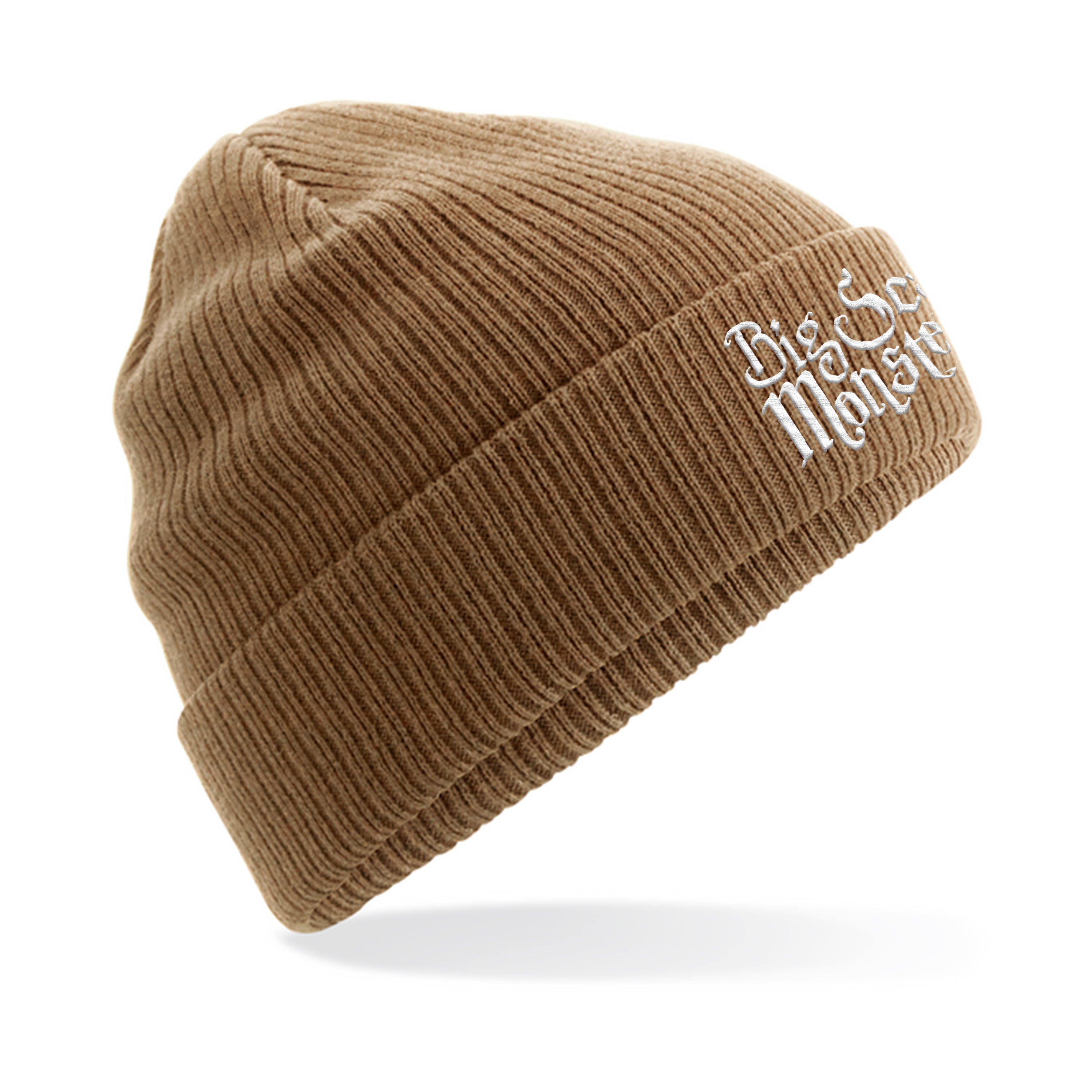 BSM Embroidered Organic Cotton Beanie