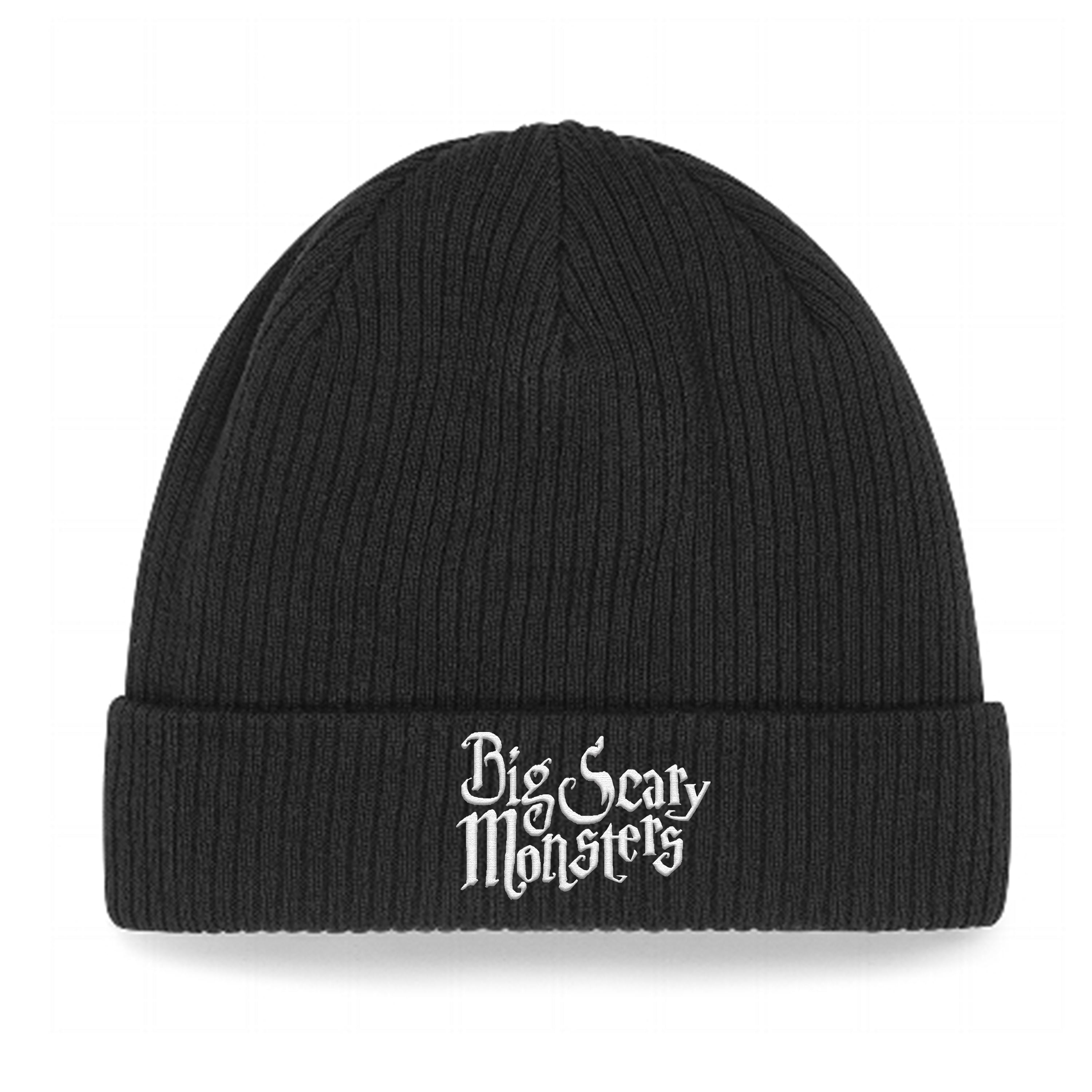 BSM Embroidered Organic Cotton Beanie