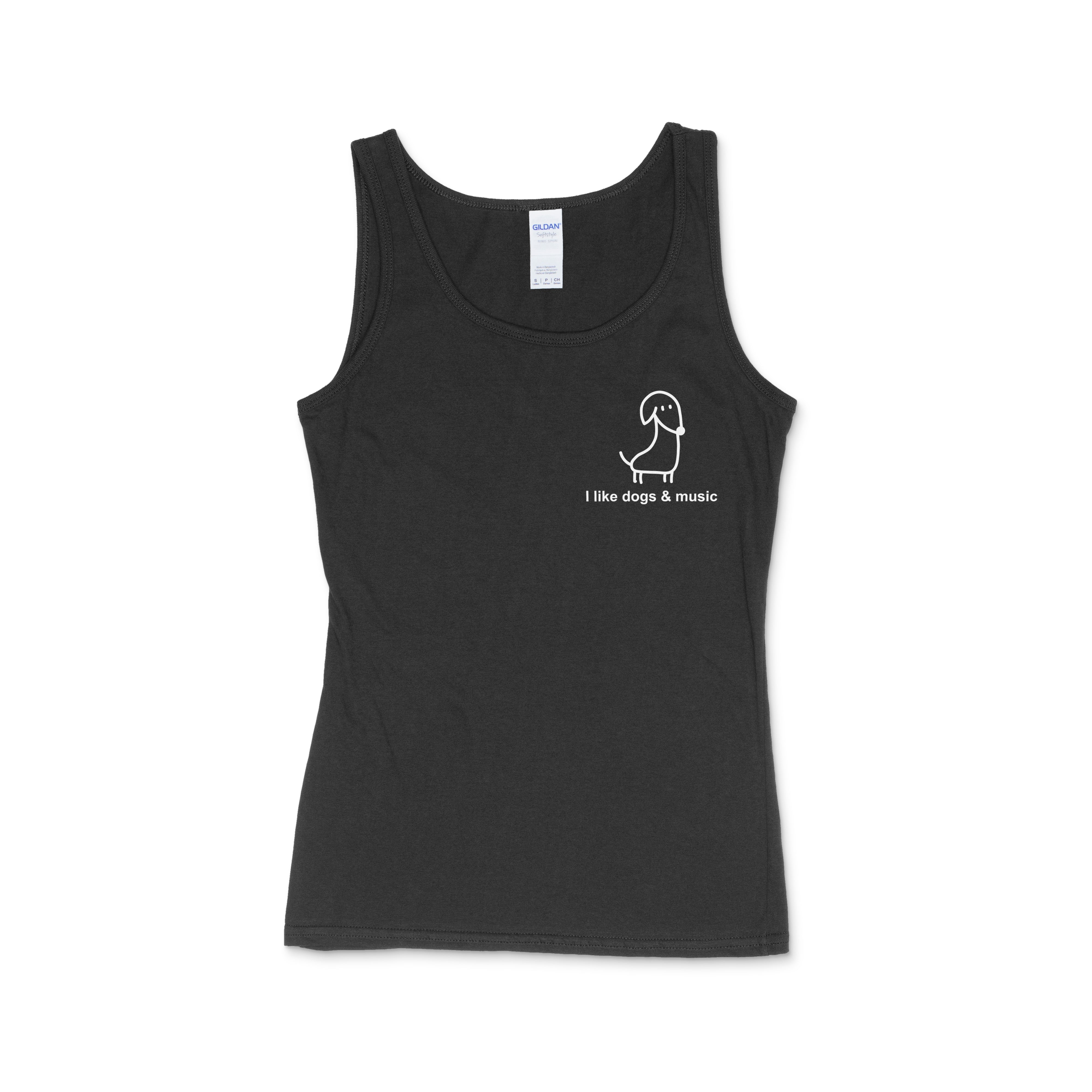 I Like Dogs & Music Vest