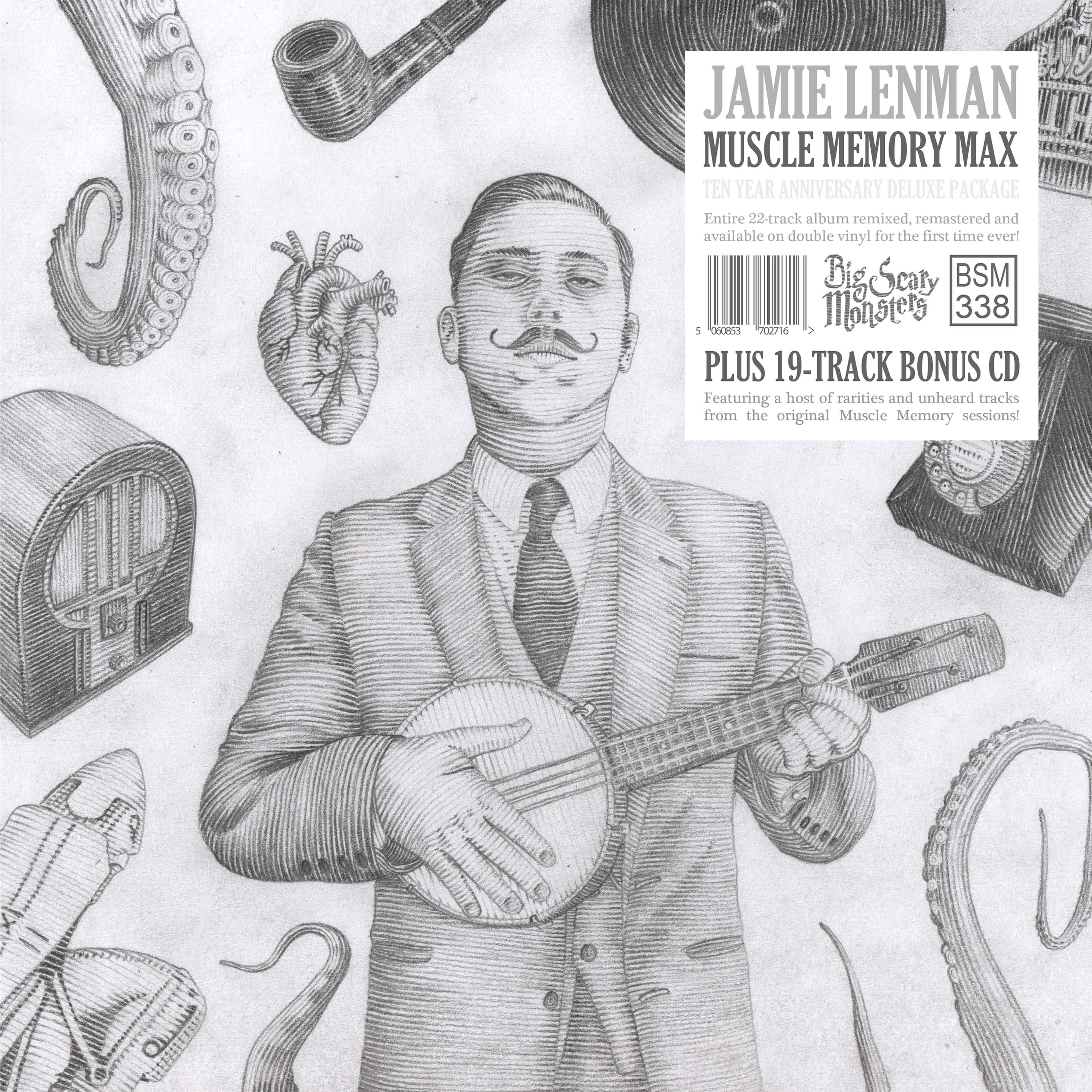 Jamie Lenman - Muscle Memory Max 2LP + Live 2LP Bundle