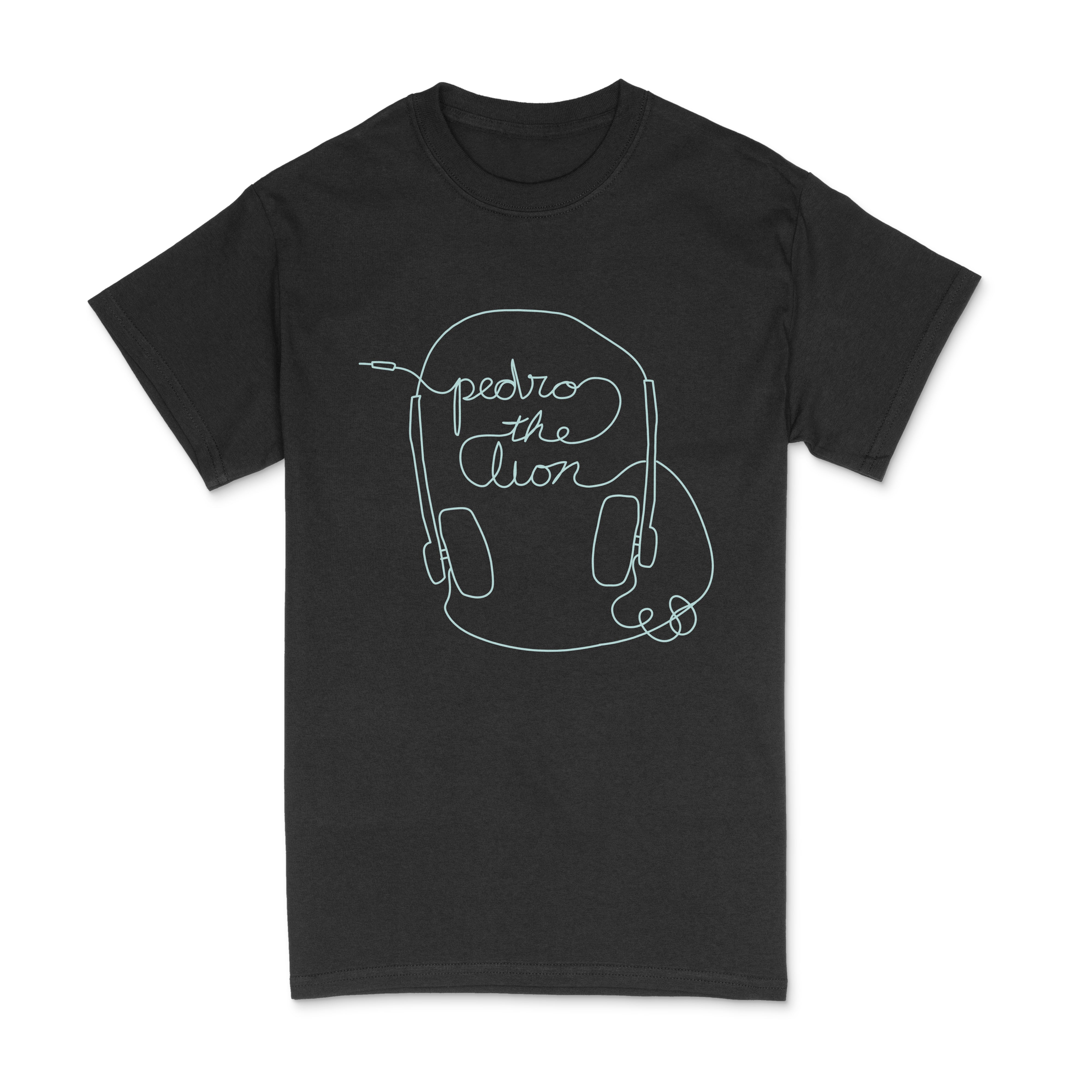 Pedro The Lion Headphones T-shirt