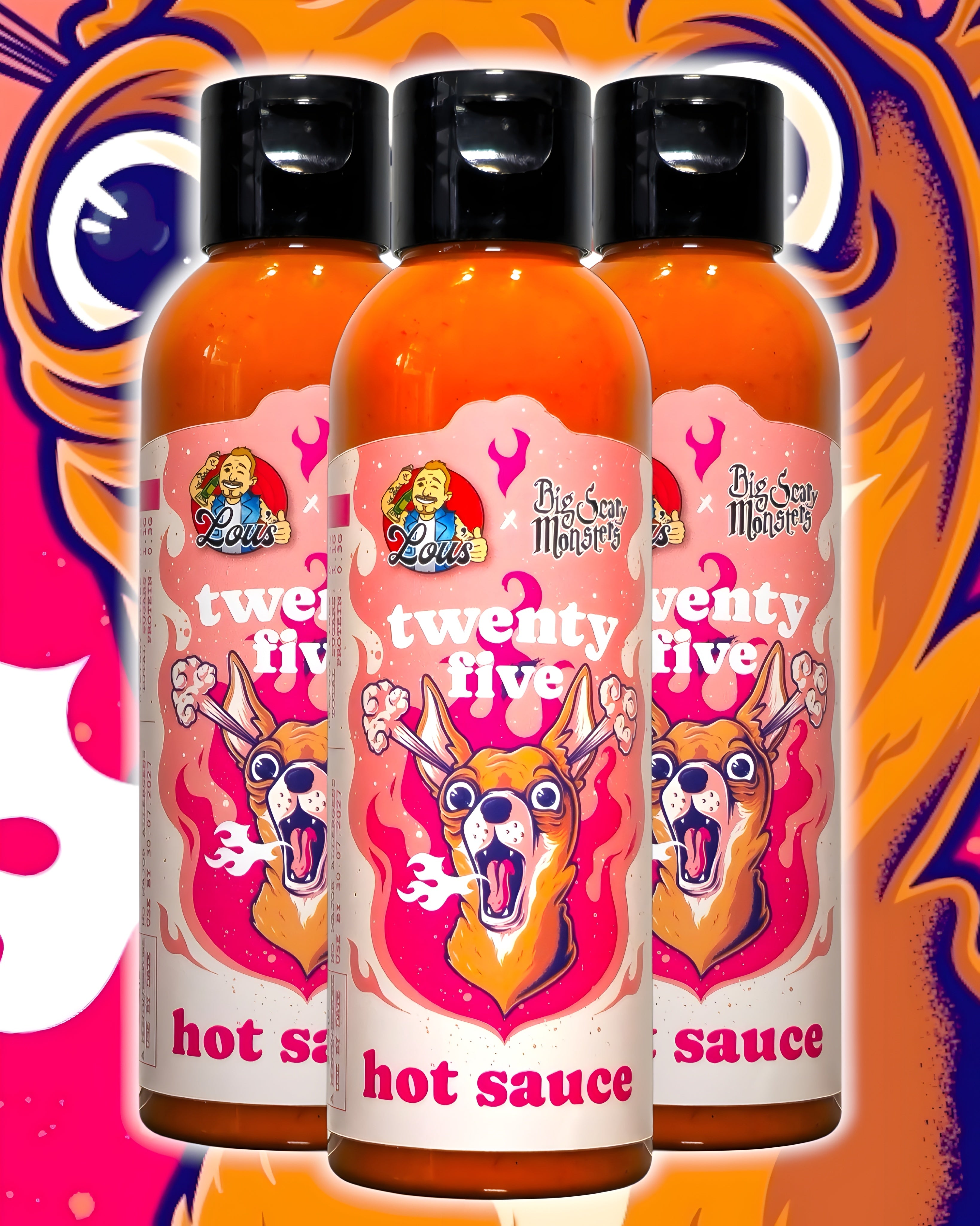 BSM x Lou's Brews Twenty Fire Hot Sauce