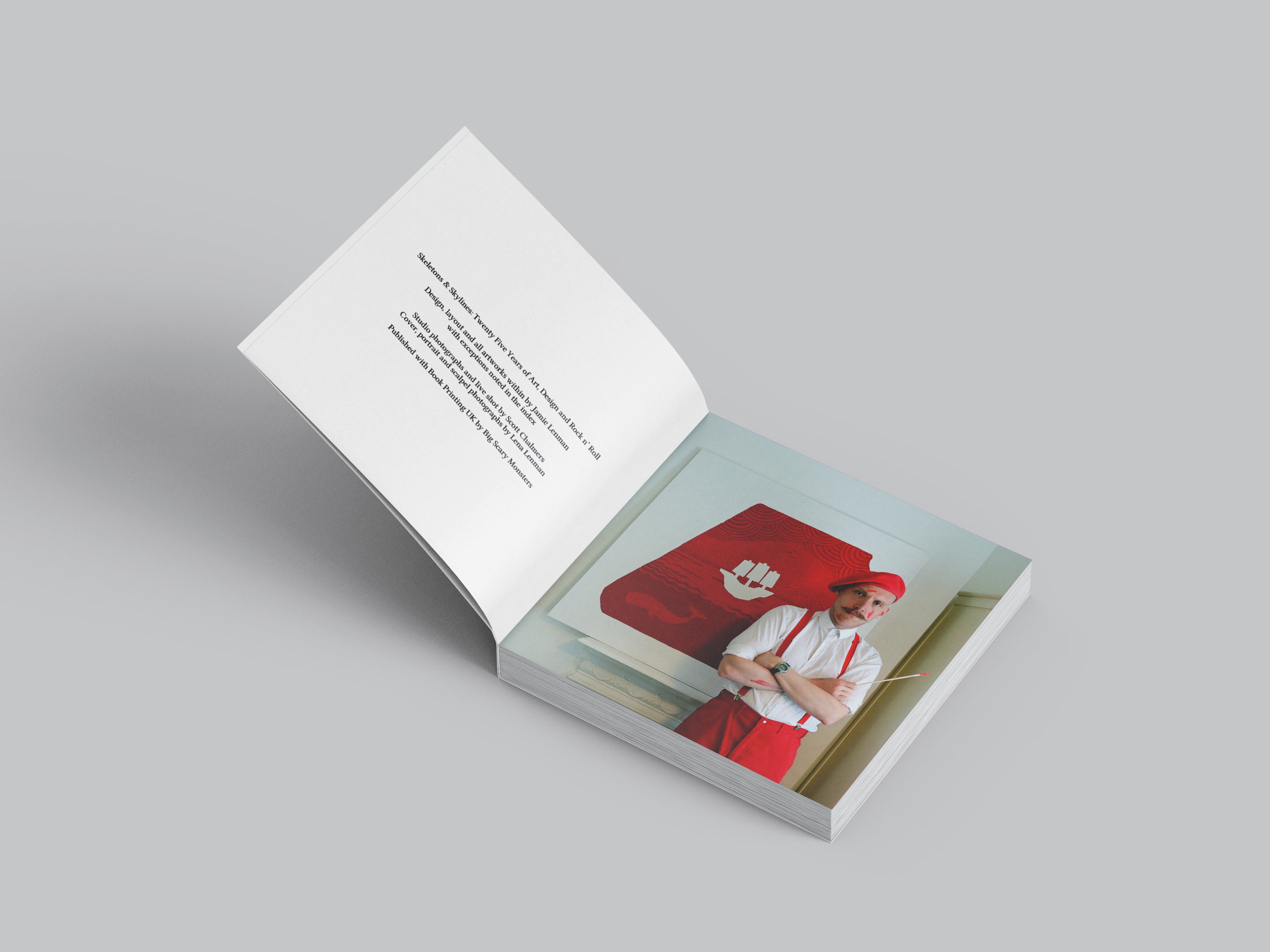 Jamie Lenman - Skeletons & Skylines Book (Fan Club Signed Exclusive)