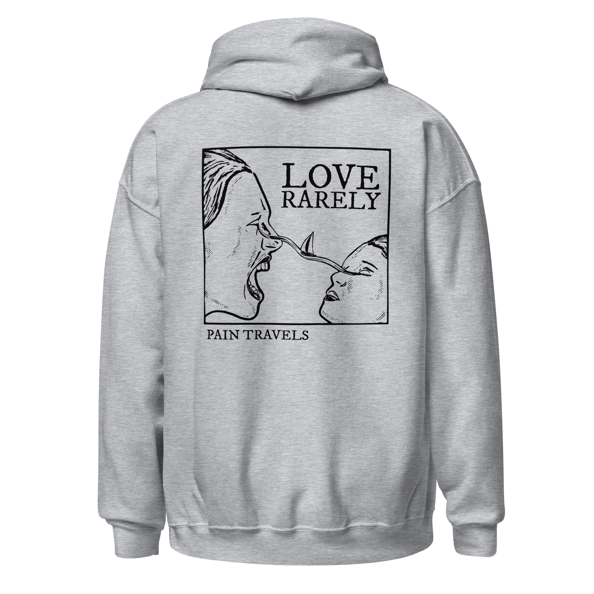 Love Rarely - Pain Travels Hoodie