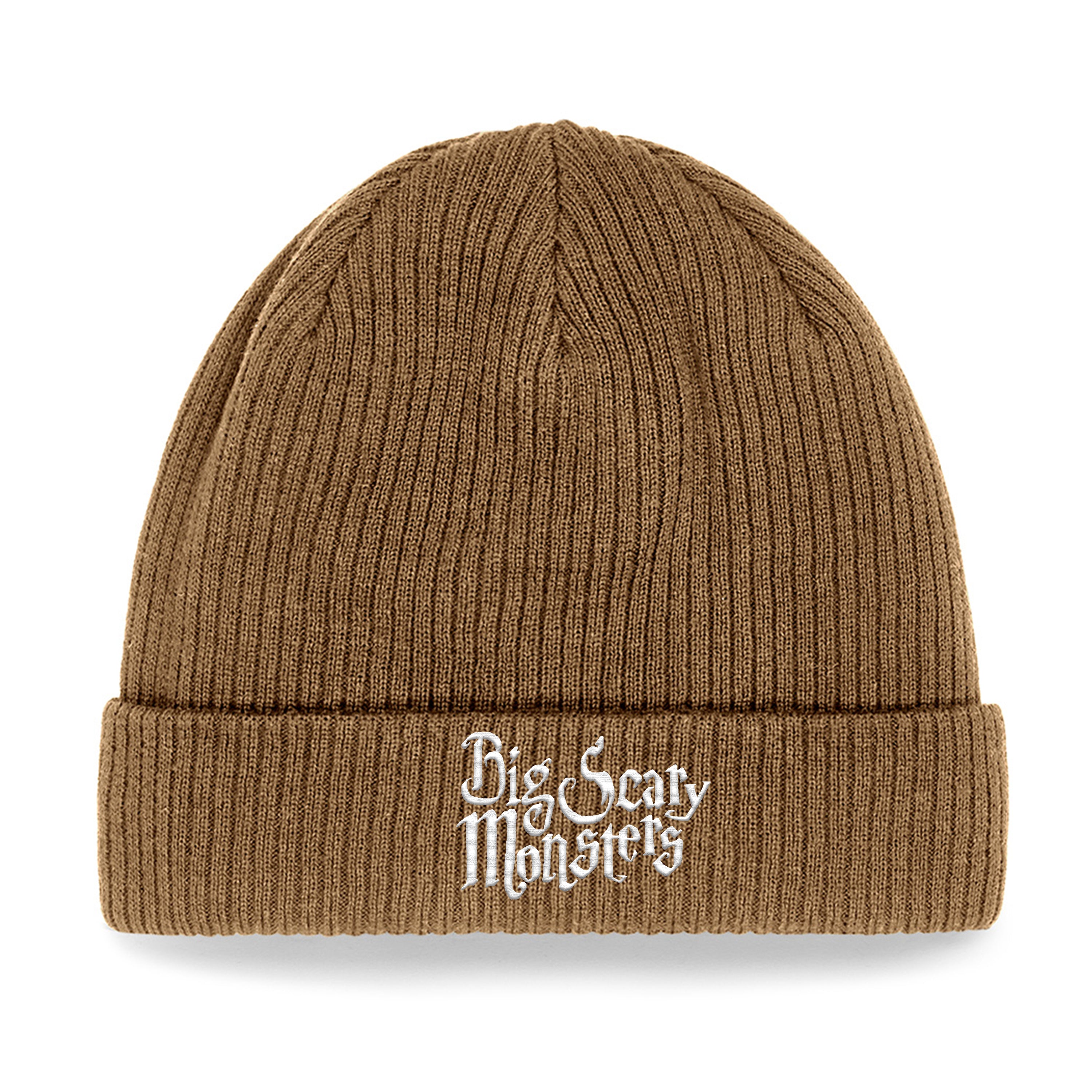 BSM Embroidered Organic Cotton Beanie