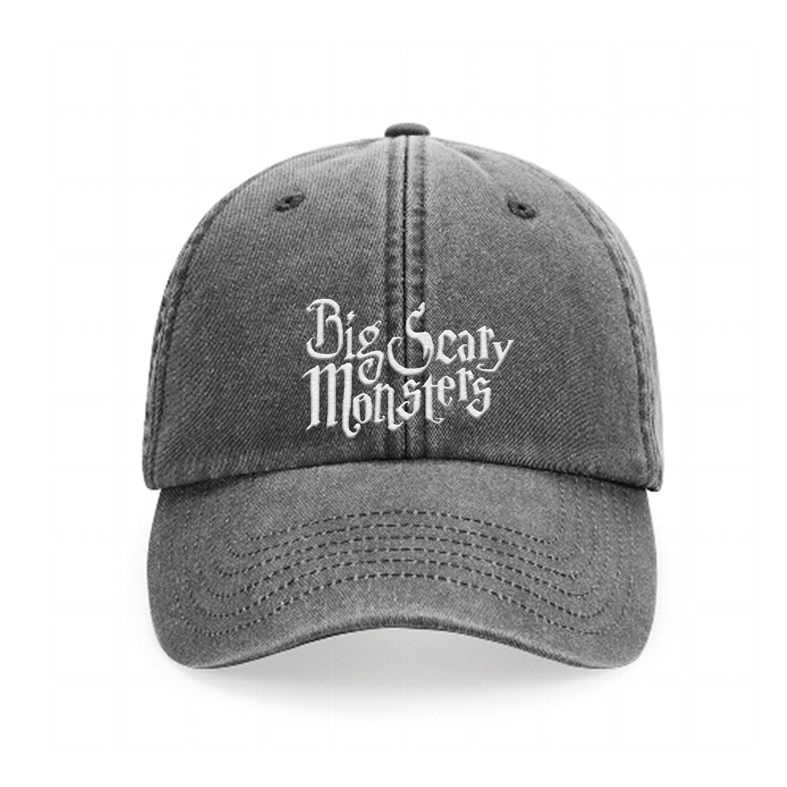 Big Scary Monsters Logo Dad Caps