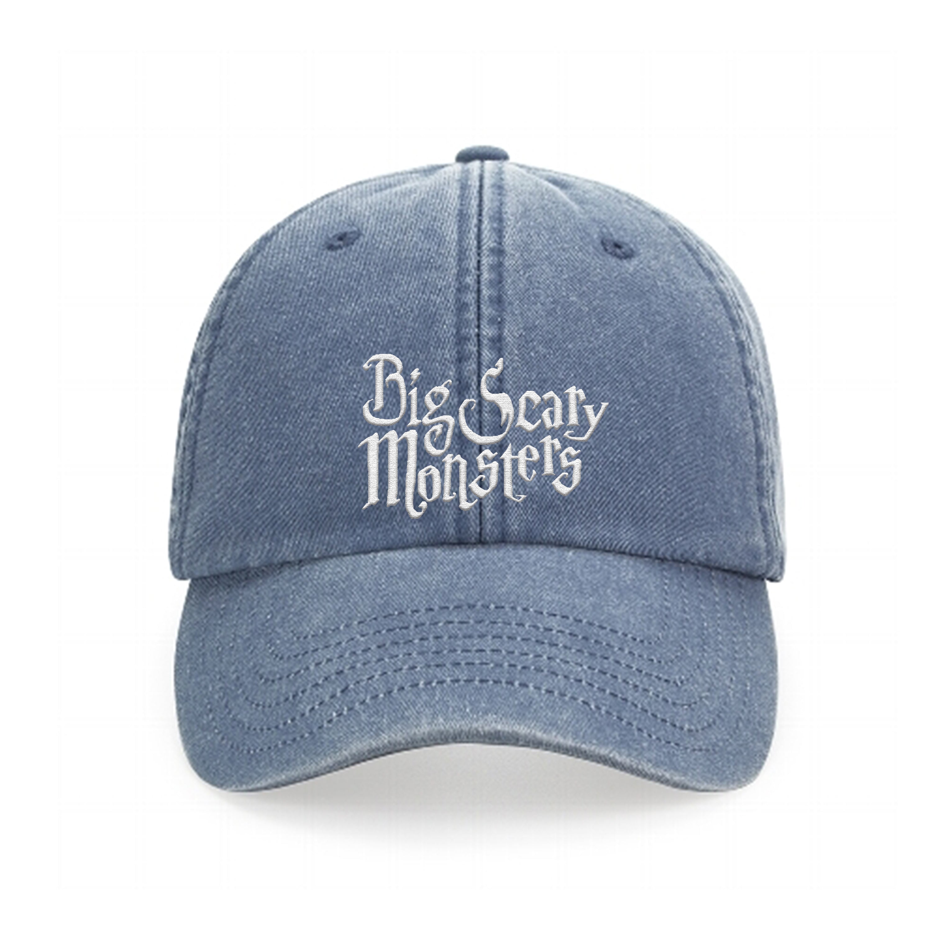 Big Scary Monsters Logo Dad Caps