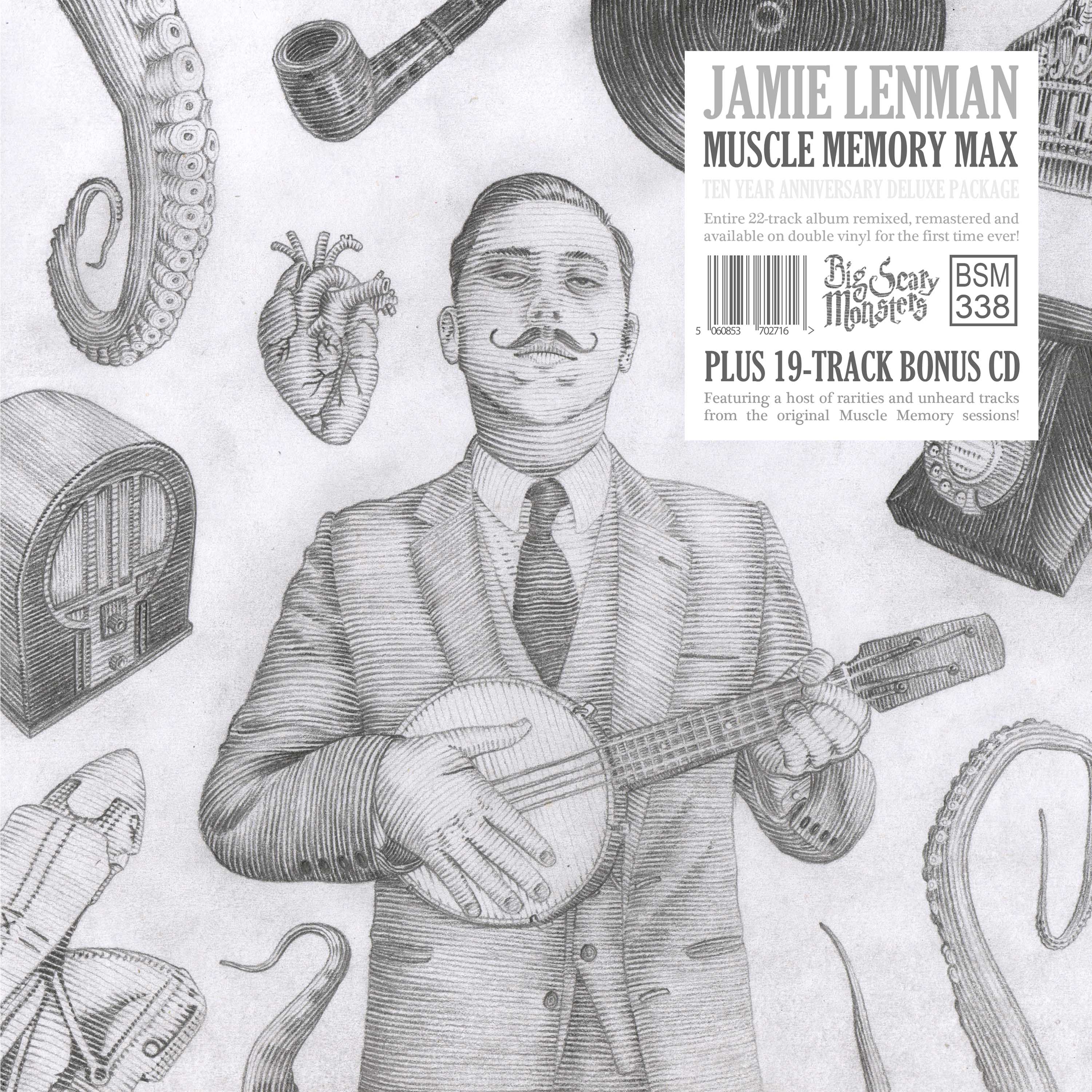 Jamie Lenman - Muscle Memory Max 2LP with bonus CD