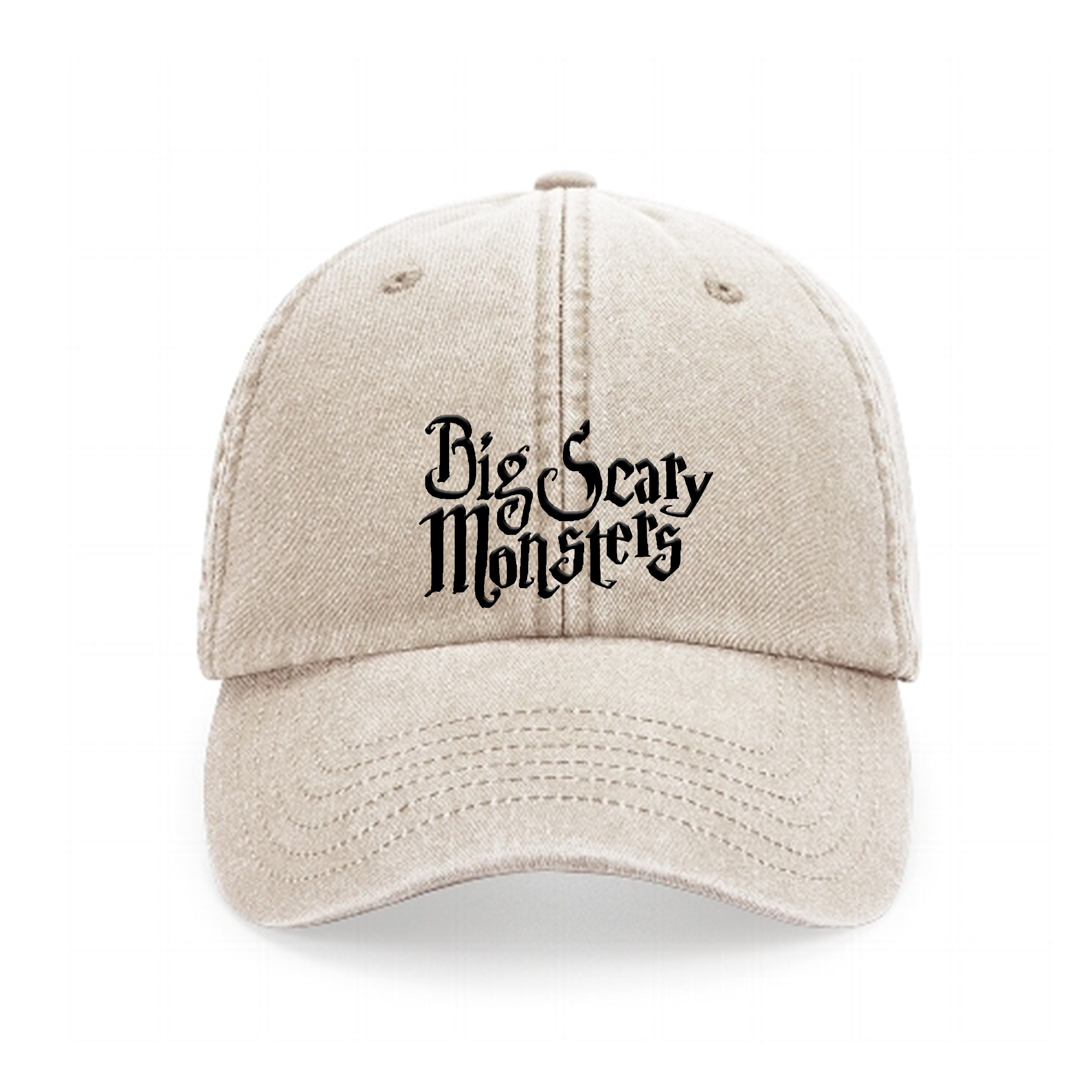 Big Scary Monsters Logo Dad Caps