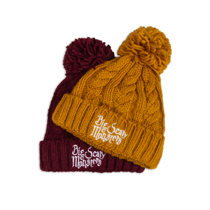 Big Scary Monsters Embroidered Bobble Hat