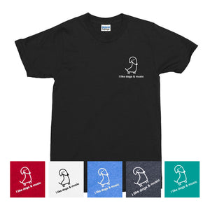 I Like Dogs & Music T-Shirt